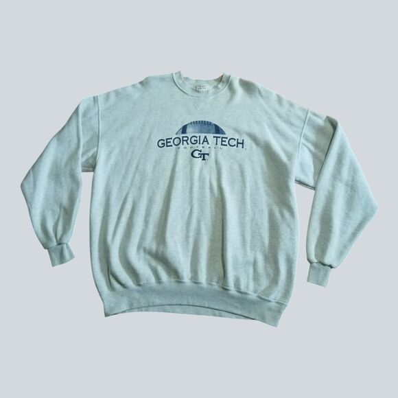 Soffe Other - Georgia Tech Yellow Jackets Graphic Sweatshirt Gray Size 3XL M.J. Soffe